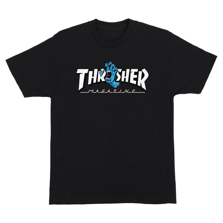 Tシャツ(半袖+袖なし) THRASHER - santa cruz SANTA CRUZ サンタクルーズ スラッシャー スクリーミング ロゴ