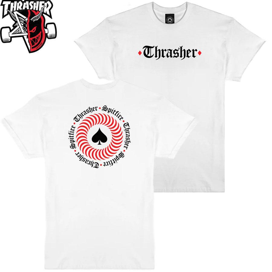 SPITFIRE WHEELS THRASHER x SPITFIRE THE END OATH S/S T-SHIRTS