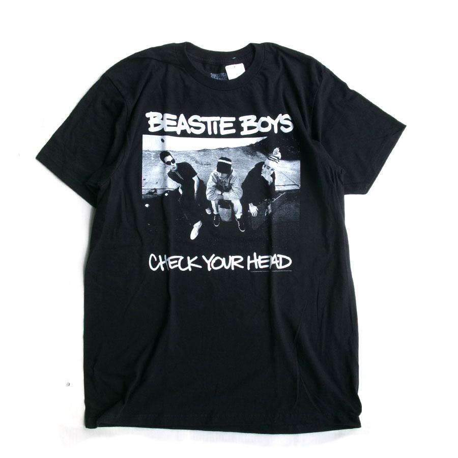 THE BEASTIE BOYS OFFICIAL LICENS CHECK YOUR HEAD S/S T-SHIRTS