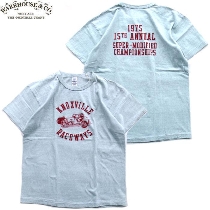 WAREHOUSE（ウエアハウス） ＆CO. 4064 KNOXVILLE S/S T-SHIRT SAX