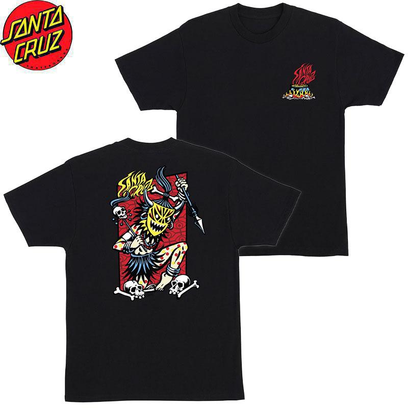SANTA CRUZ（サンタクルーズ） SANTA CRUZ SALBA S/S TEE BLACK 半袖 T
