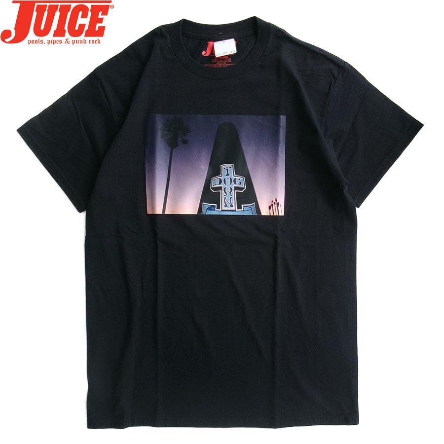 JUICE MAGAZINE DOG TOWN CONE VENICE BLACK S/S T-SHIRTS ジュース 