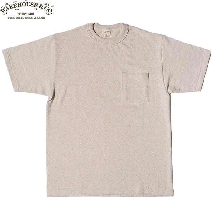 WAREHOUSE（ウエアハウス） ＆CO. POCKET T-SHIRTS 4601 OATMEAL