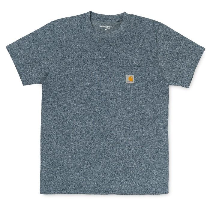 Carhartt Wip カーハート S S Pocket T Shirt 半袖 ポケット ｔシャツ Blue Noise Heather ブルーノイズヘザーi0873 American Rush Store 通販 Yahoo ショッピング