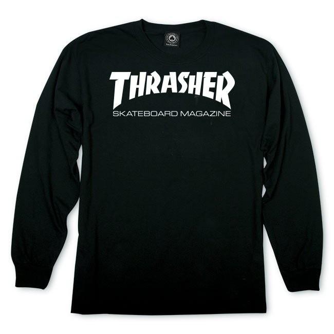 THRASHER（スラッシャー） マガジン マグロゴ ロングスリーブ ティー