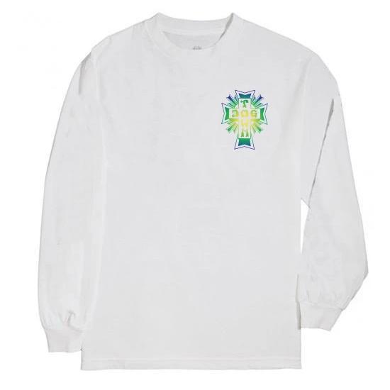 DOGTOWN（ドッグタウン） クロスロゴ カラーフェード 長袖 Tシャツ