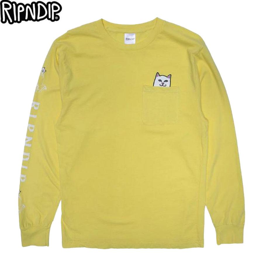 RIPNDIP（リップンディップ） RIPNDIP LORD NERMAL POCKET L/S T 