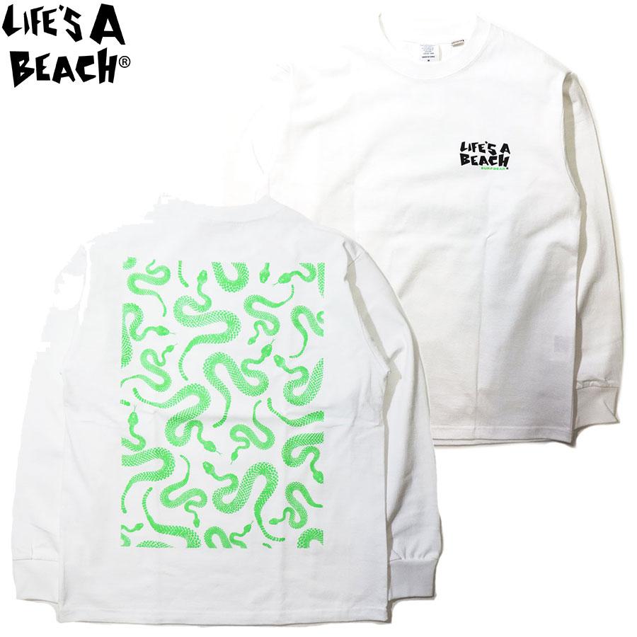 LIFE'S A BEACH ライフズ ア ビーチ 復刻 スネーク パターン LIFE'S A BEACH ライフズ ア ビーチ 復刻 スネーク パターン