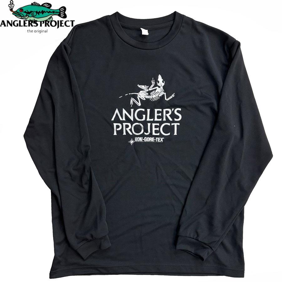 ANGLERS PROJECT NGTX DRY LIZARD L/S T-SHIRTS BLACK アングラーズ