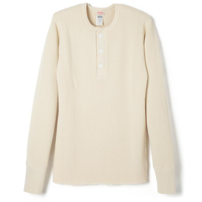 Healthknit（ヘルスニット） スーパーヘビーワッフル 長袖 Tシャツ