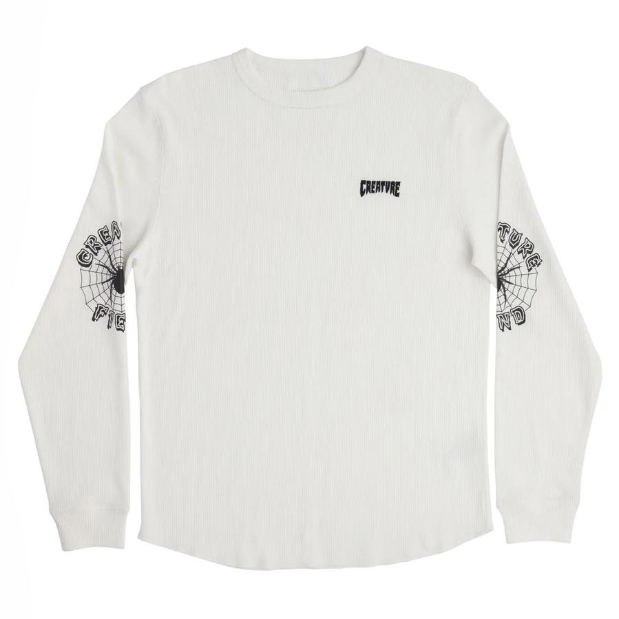 PROJECT G/R ホワイトサーマル長袖Tシャツ CREATURE（クリーチャー） サーマル 長袖Tシャツ ホワイト ロンT