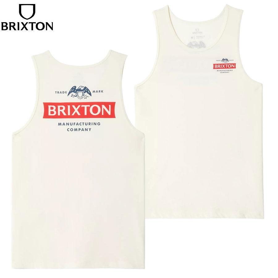 BRIXTON（ブリクストン） BRIXTON PINNACLE TANK TOP OFF WHITE 23001