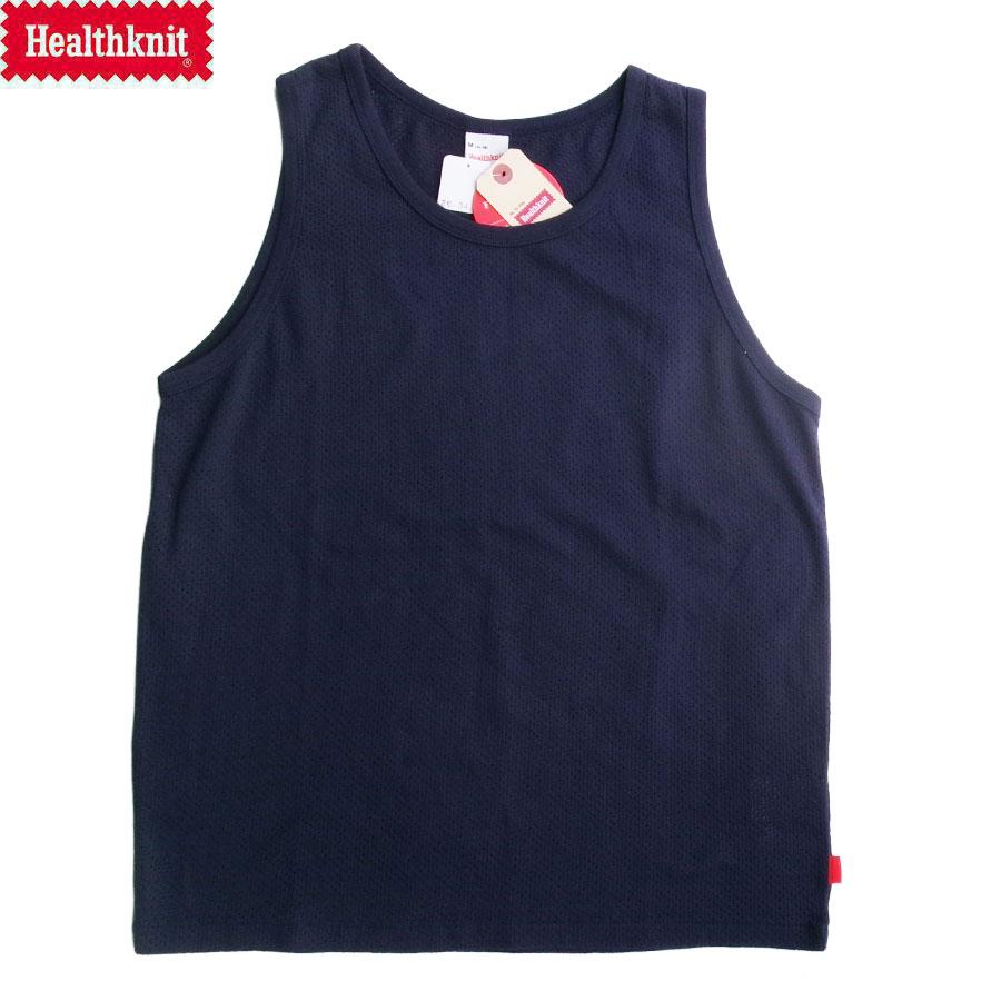 Healthknit（ヘルスニット） HEALTHKNIT U.S COTTON MESH TANK TOP