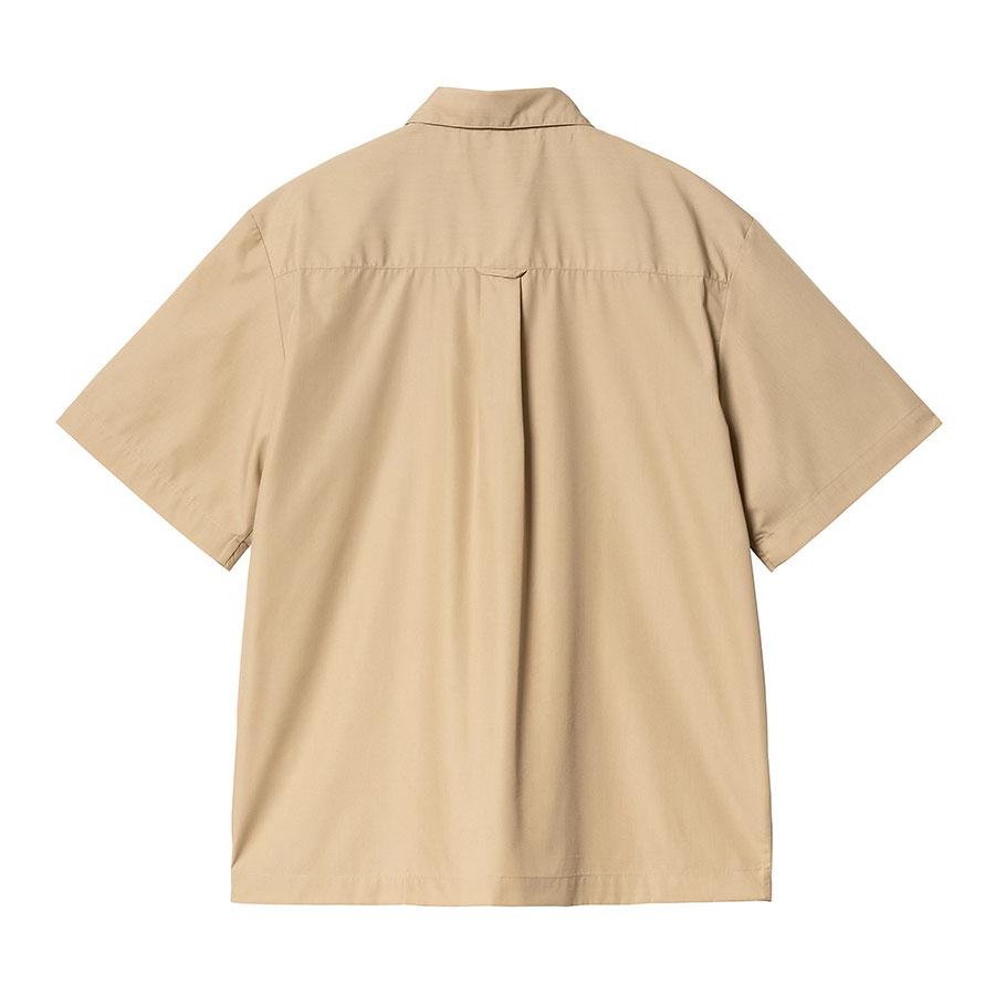 カーハート メンズ 半袖 ショートスリーブ クラフト シャツ ベージュ メンズ レディース CARHARTT WIP S/S CRAFT SHIRT SABLE I033023 送料無料｜americanrushstore｜02