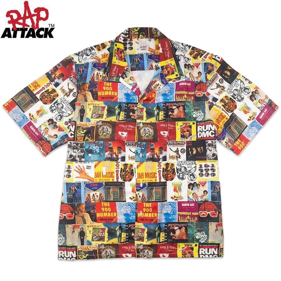 RAP ATTACK DJ KOCO CLASSIC 45 RECORDS Half Sleeve Shirt MULTI 