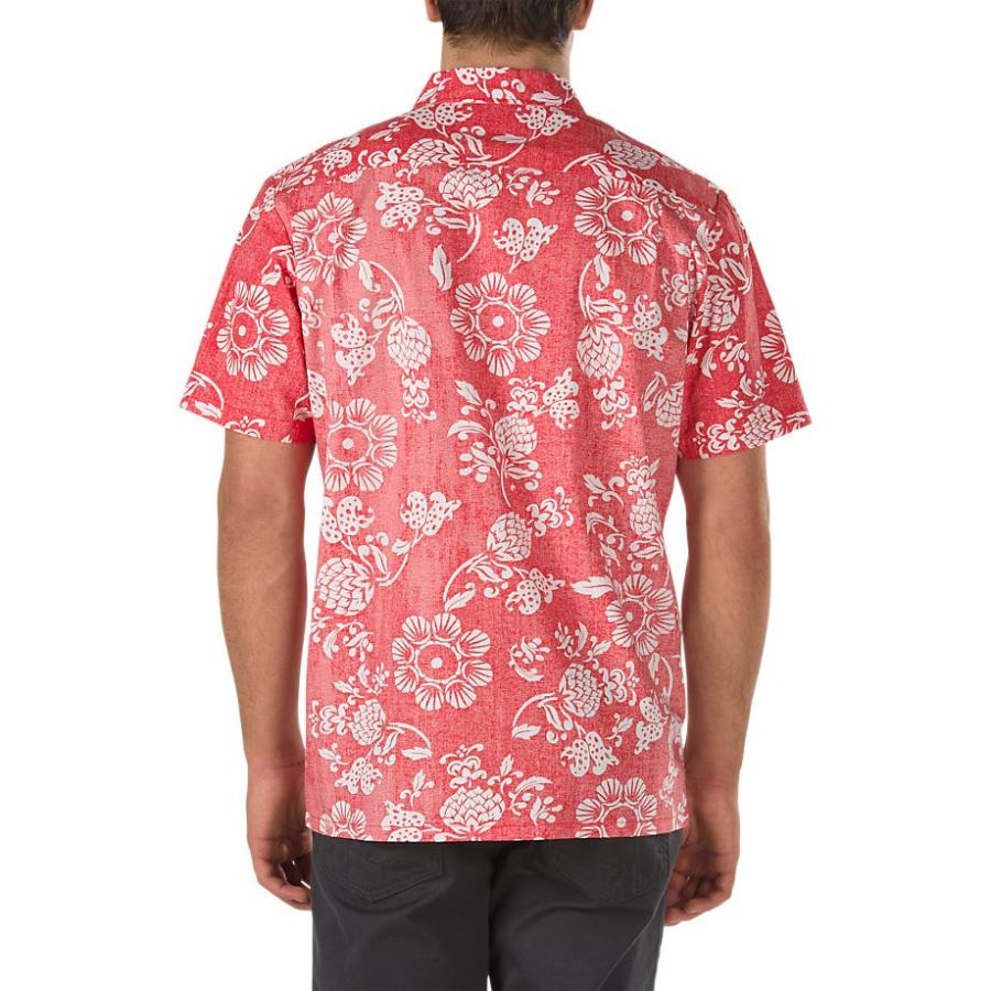 VANS / バンズ 50TH DUKE ALOHA SHIRT 半袖シャツ REINVENT RED 50周年 