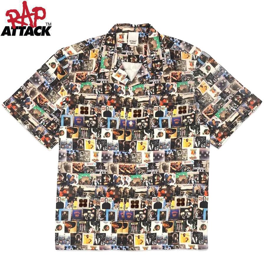 RAP ATTACK DJ JIN CLASSIC Half Sleeve Shirt MULTI ラップアタック 
