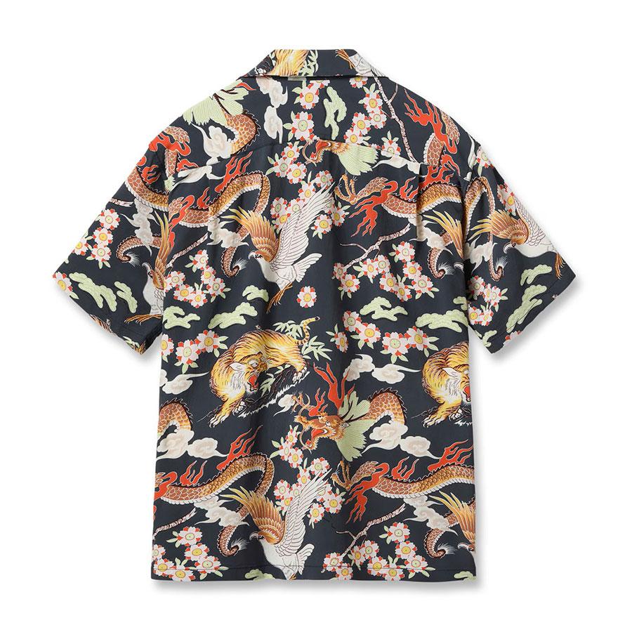 SUN SURF S/S RAYON HAWAIIAN SHIRT THE TRIANGULAR FIGHT SS39414