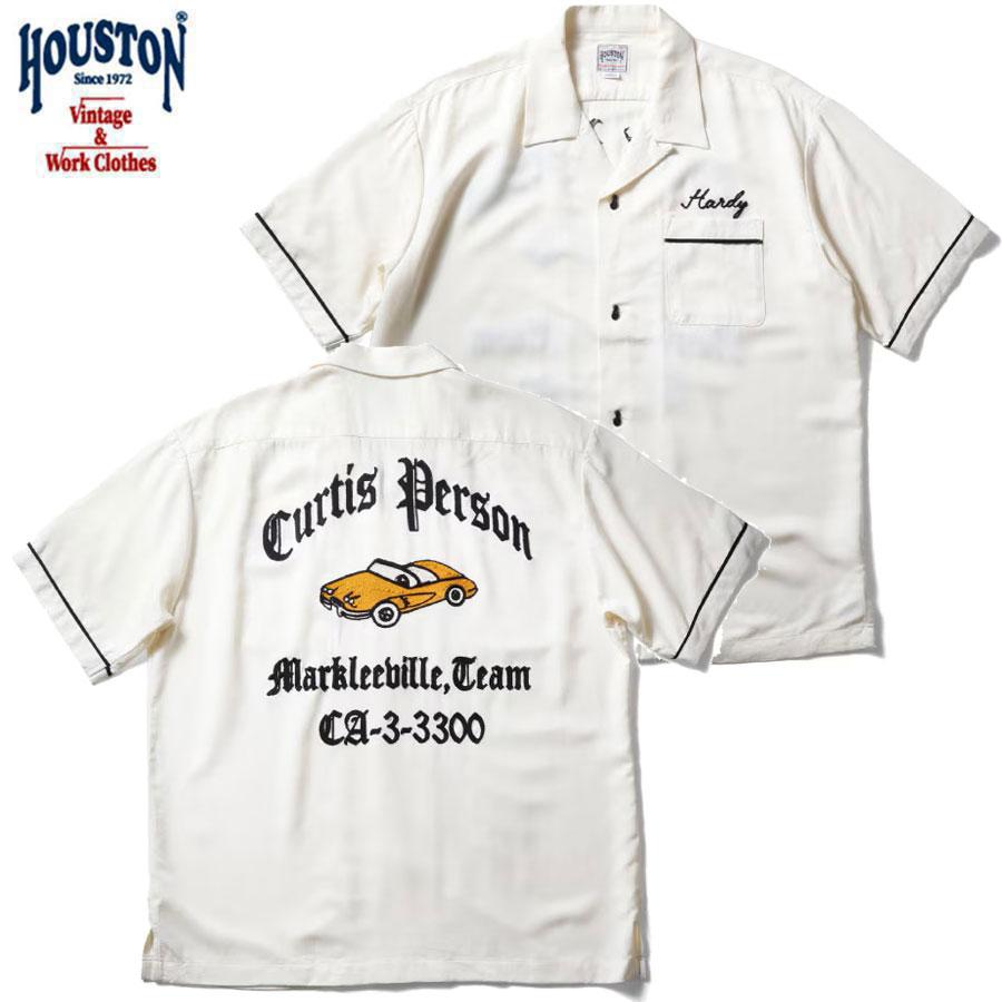 HOUSTON（ヒューストン） HOUSTON NO 41304 BOWLING SHIRT (CAR) OFF