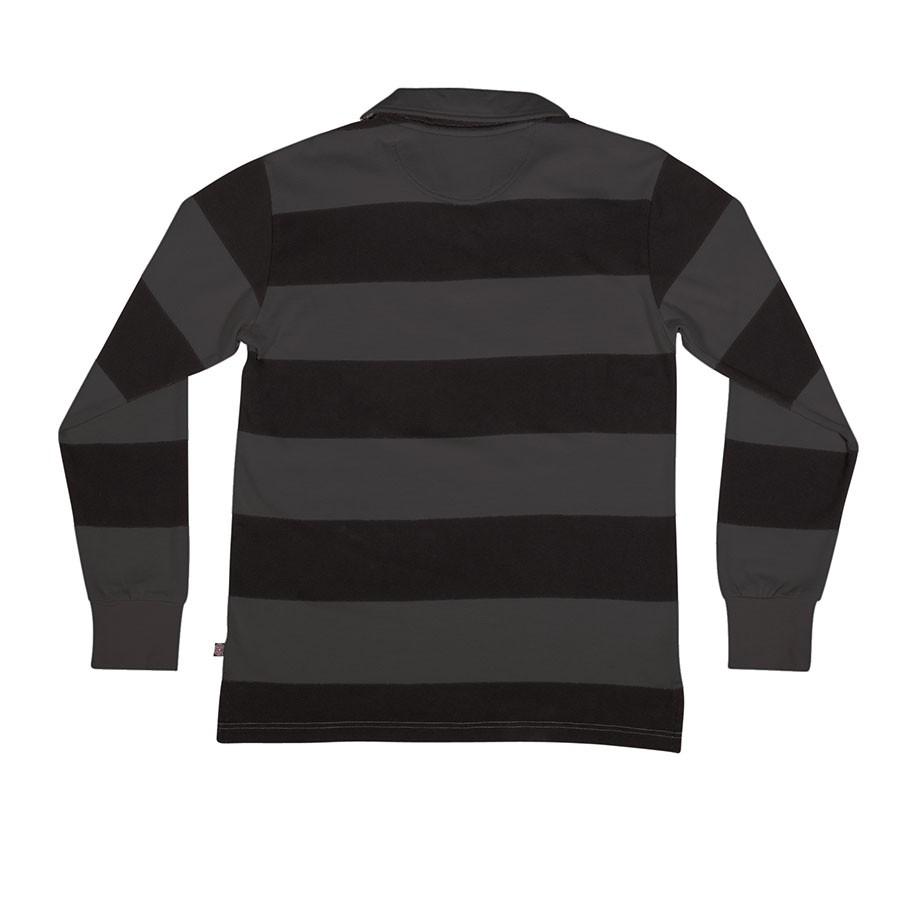 インディペンデント スクラム 長袖 ラガーシャツ ダークグレー/ブラック メンズ スケート INDEPENDENT SCRUM L/S RUGBY DARK GREY / BLACK｜americanrushstore｜02