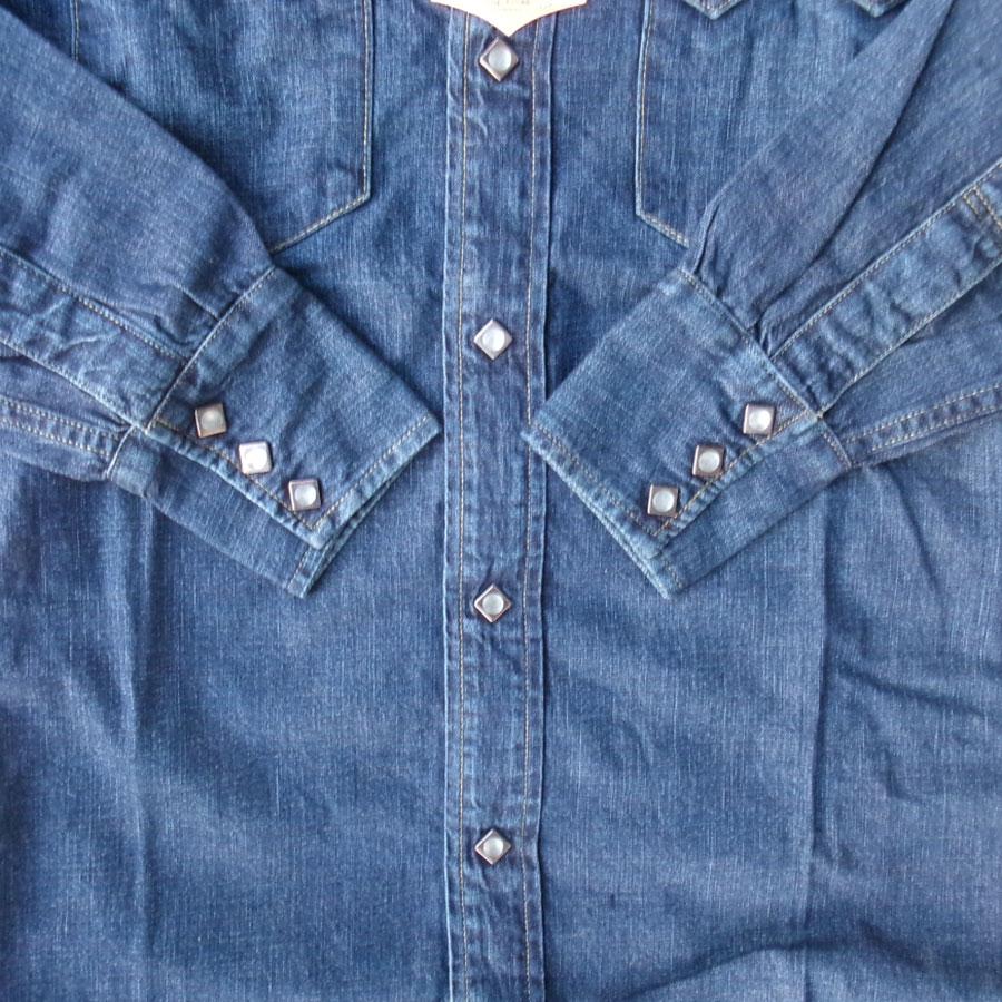 Levi's DEAD STOCK LEVI'S WESTERN DENIME SHIRTS BLUE Levi's DEAD STOCK LEVI'S WESTERN DENIME SHIRTS BLUE