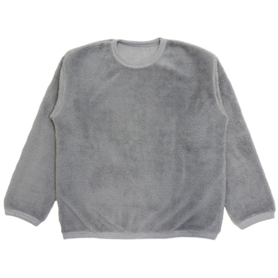 ジェーイー モーガン メンズ レディース ボア フリース リバーシブル クルー スウェット グレー Je Morgan Boa Reversible Sweat Gray 1 19 American Rush Store 通販 Yahoo ショッピング