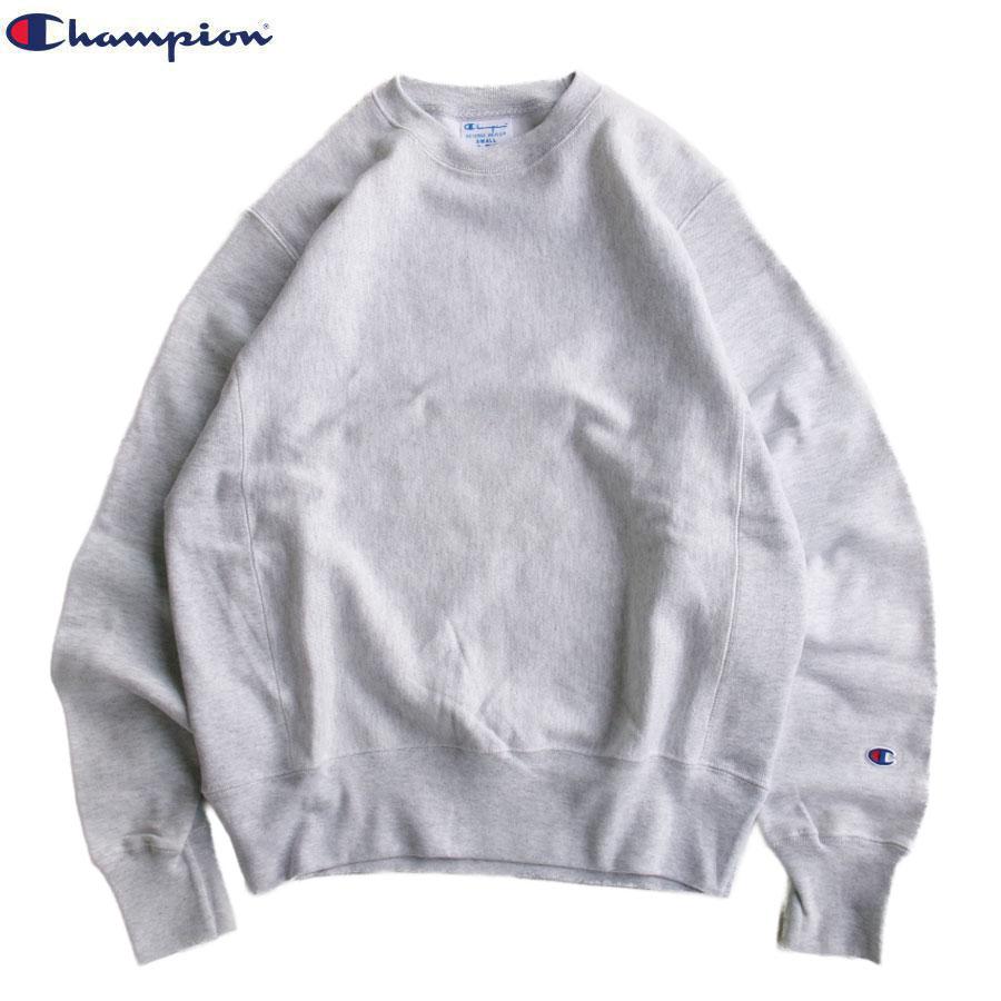 BEAMS CHAMPION リバースウィーブ クルーネック スウェット グレー STARBUCKS STAND by BEAMS Champion リバースウィーブ®スウェット