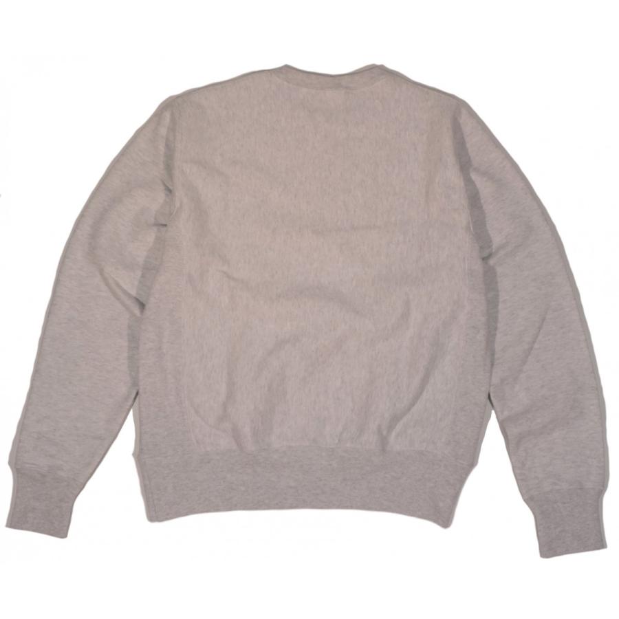 チャンピオン リバースウィーブ クルー スウェット メンズ レディース 裏起毛 シルバー グレー CHAMPION REVERSE WEAVE CREW SWEAT SILVER GREY S149 S1049｜americanrushstore｜02