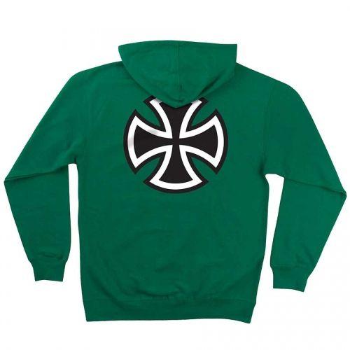 INDEPENDENT / インデペンデント BAR CROSS プルオーバー パーカー KELLY GREEN グリーン｜americanrushstore｜02