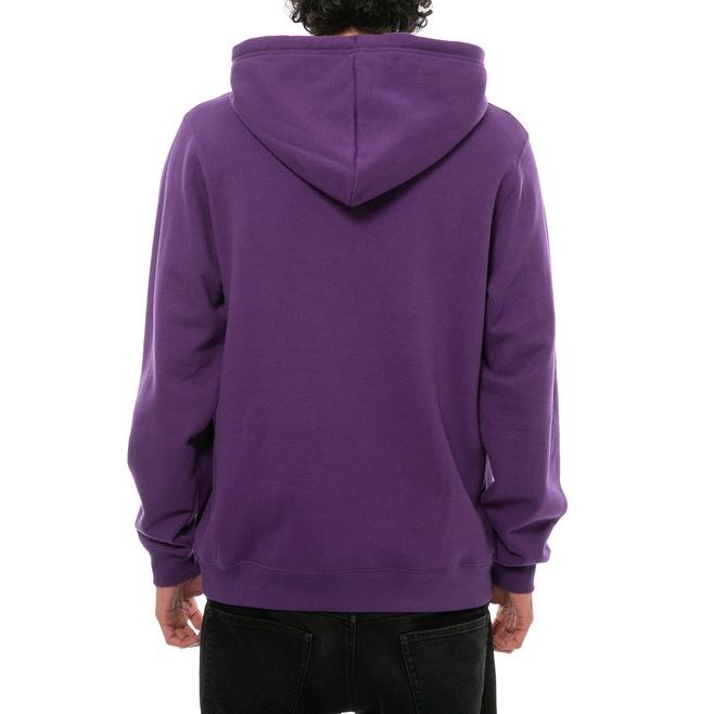 RVCA（ルーカ） ビッグ プルオーバー パーカー 紫 パープル ロゴ