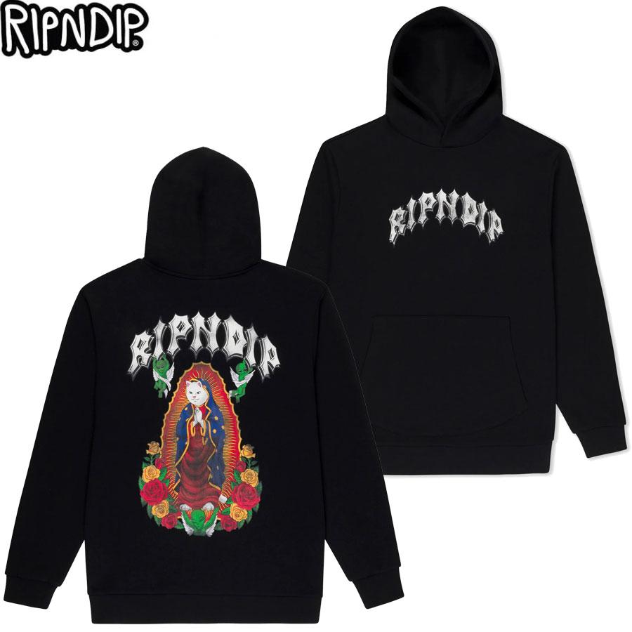 RIPNDIP（リップンディップ） メンズ レディース フーディー ブラック 
