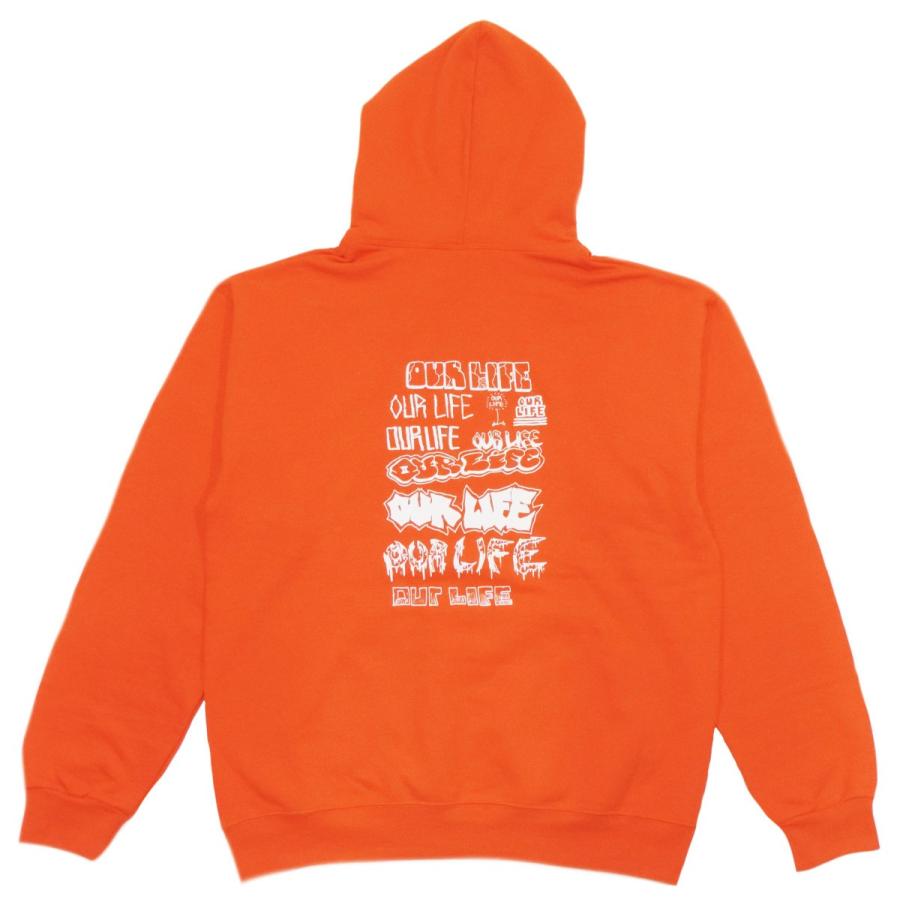 アワーライフ ロッティーズ フライヤー フーディー オレンジ メンズ レディース プルオーバー パーカー スケートボード Our Life Lotties Flyer Hoodie Orange 4 8 American Rush Store 通販 Yahoo ショッピング