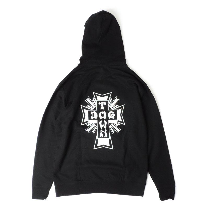 DOGTOWN（ドッグタウン） クロスロゴ プルオーバー フーディー