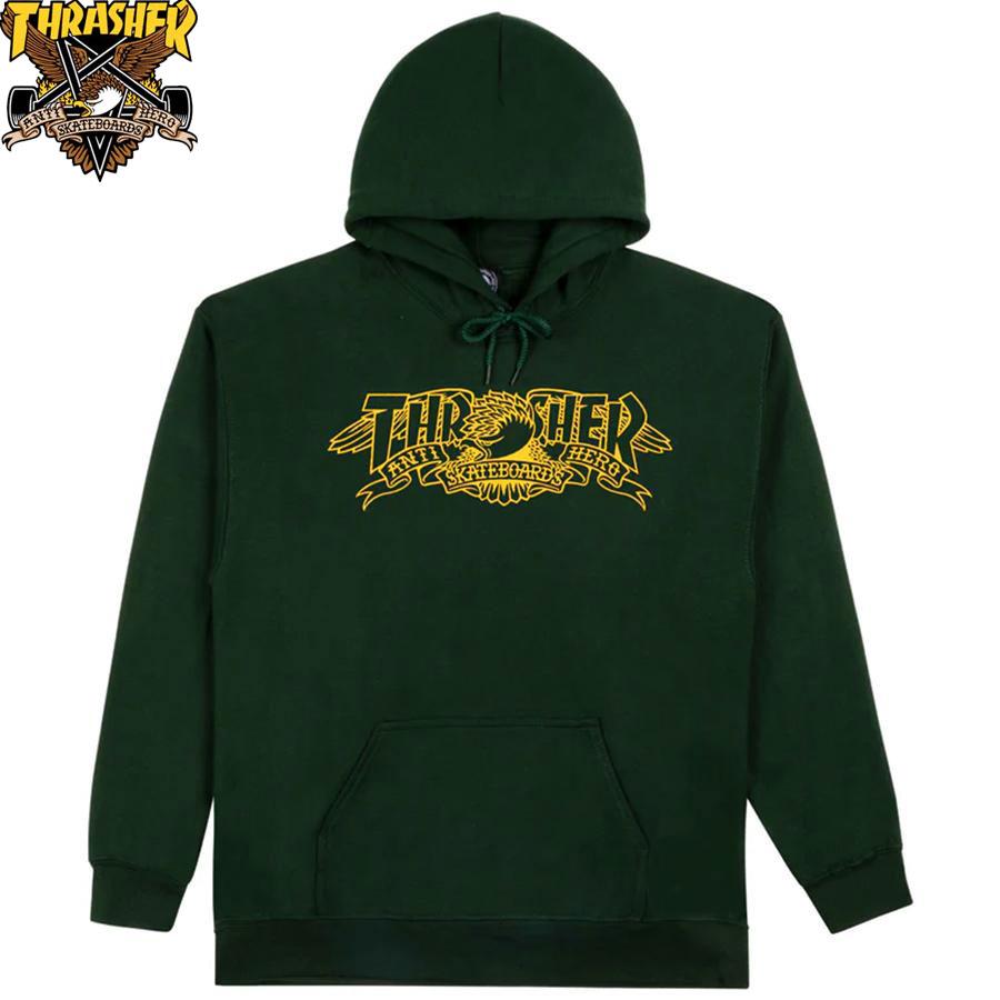 THRASHER（スラッシャー） マガジン アンタイヒーロー メンズ 