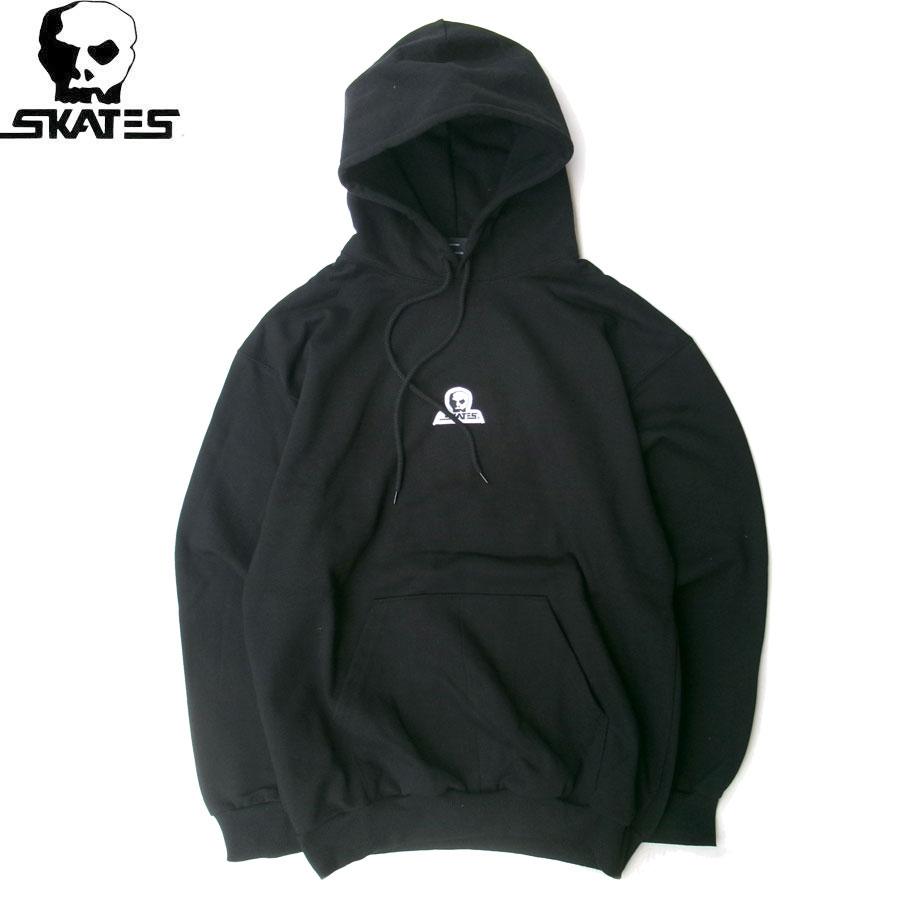 SKULL SKATES（スカルスケーツ） SKULL SKATES PATCH HOODIE BLACK 