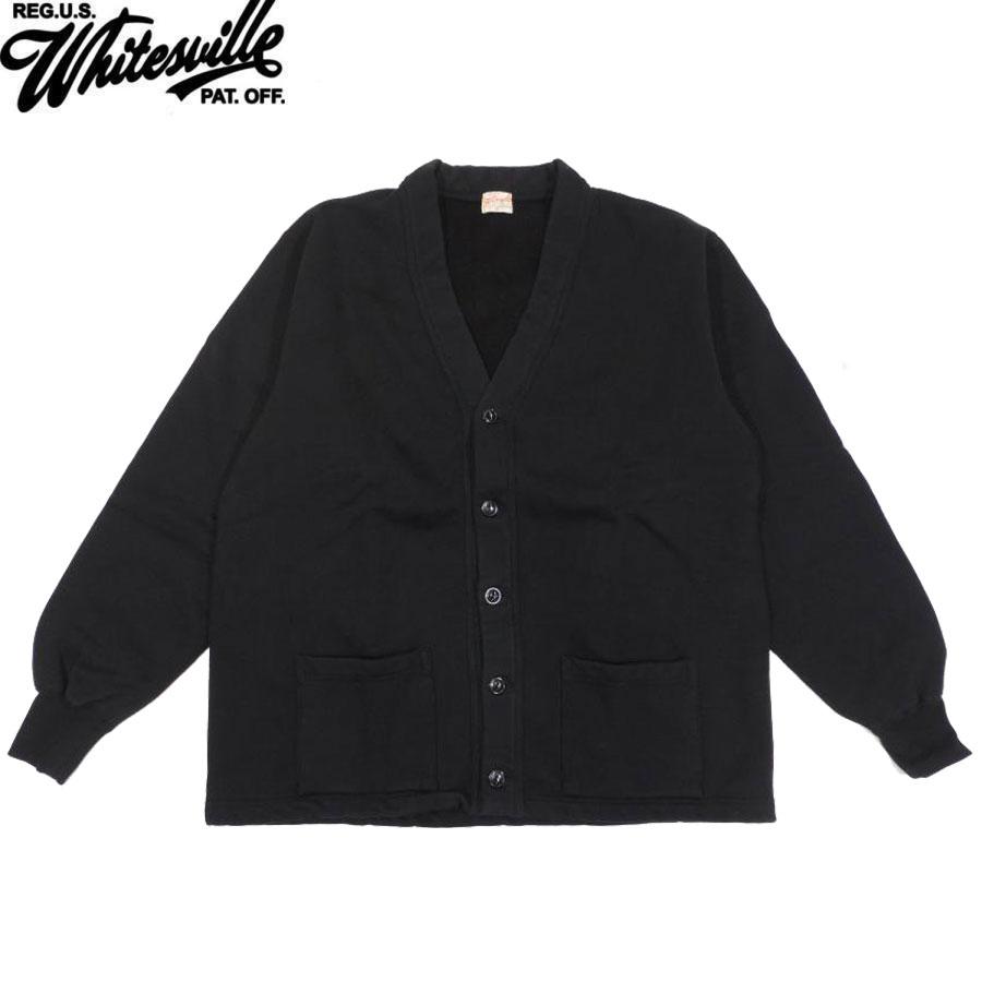 WHITESVILLE ホワイツビル メンズ スウェット ボタン フロント