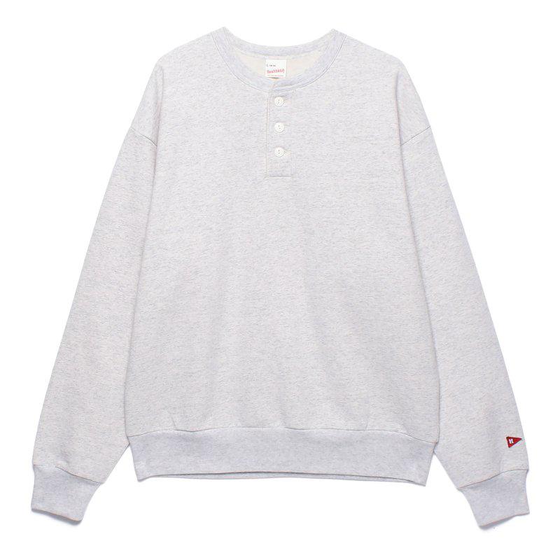 Healthknit（ヘルスニット） クラシック スウェット ヘンリーネック