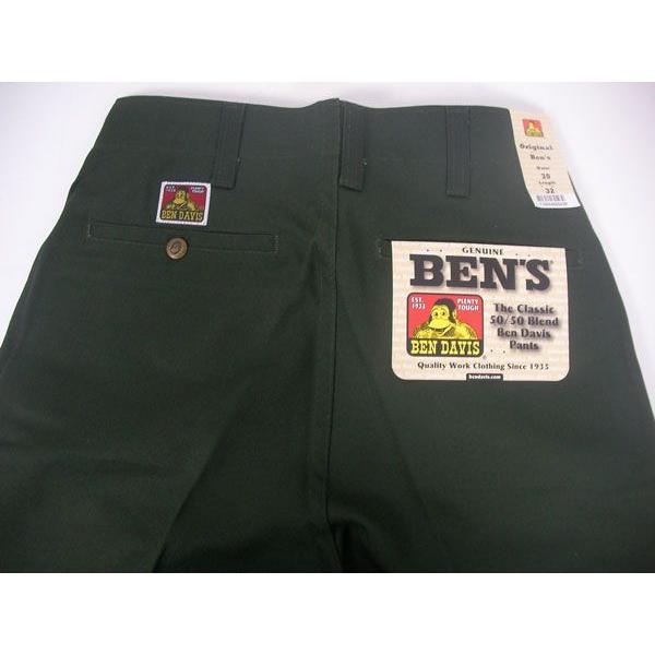 BEN DAVIS / ベンデイビス ORIGINAL BEN'S 50/50 BLEND PANTS ワークパンツ OLIVE オリーブ