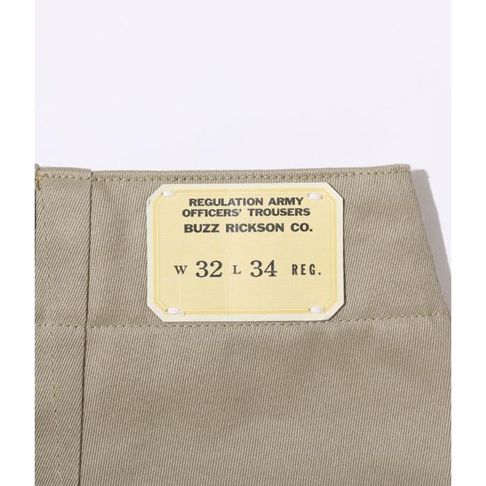 バズリクソンズ アーリー ミリタリー チノ カーキ BUZZ RICKSON'S EARLY MILITARY CHINOS 1942 MODEL KHAKI M43036 送料無料｜americanrushstore｜06