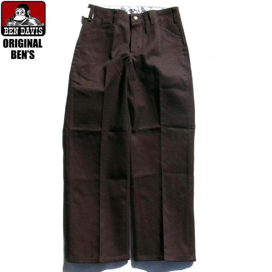 90s usa製 ben davis フリスコ ワークパンツ ブラウン 茶色 BEN DAVIS（ベンデイビス） BEN DAVIS USA ORIGINAL BEN'S WORKPANTS