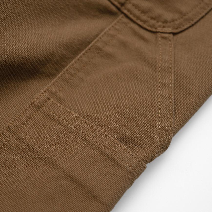 カーハート メンズ ビブ オーバーオール ハミルトンブラウン リンスド ダック 茶色 CARHARTT WIP BIB OVERALL H.BROWN RINSED I026462 送料無料｜americanrushstore｜06