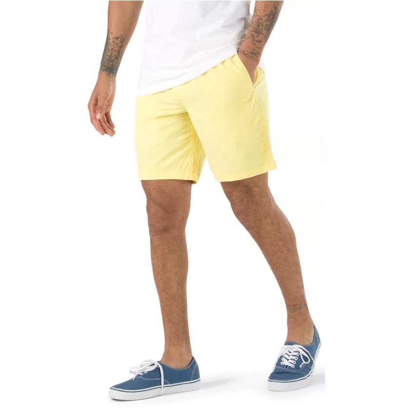 バンズ ハーフパンツ ショーツ イエロークリーム メンズ スケート VANS RANGE SHORT 18 YELLOW CREAM｜americanrushstore｜02