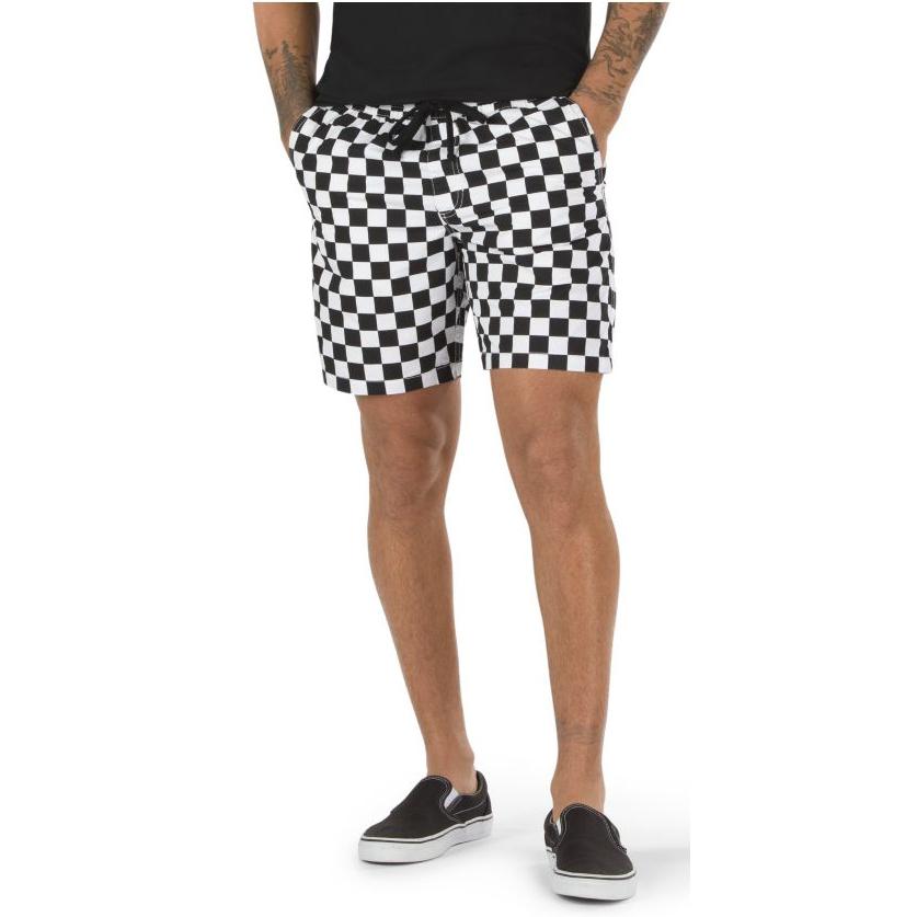 バンズ ハーフパンツ ショーツ チェッカーボード メンズ スケート VANS RANGE SHORT 18 CHECKERBOARD｜americanrushstore｜02