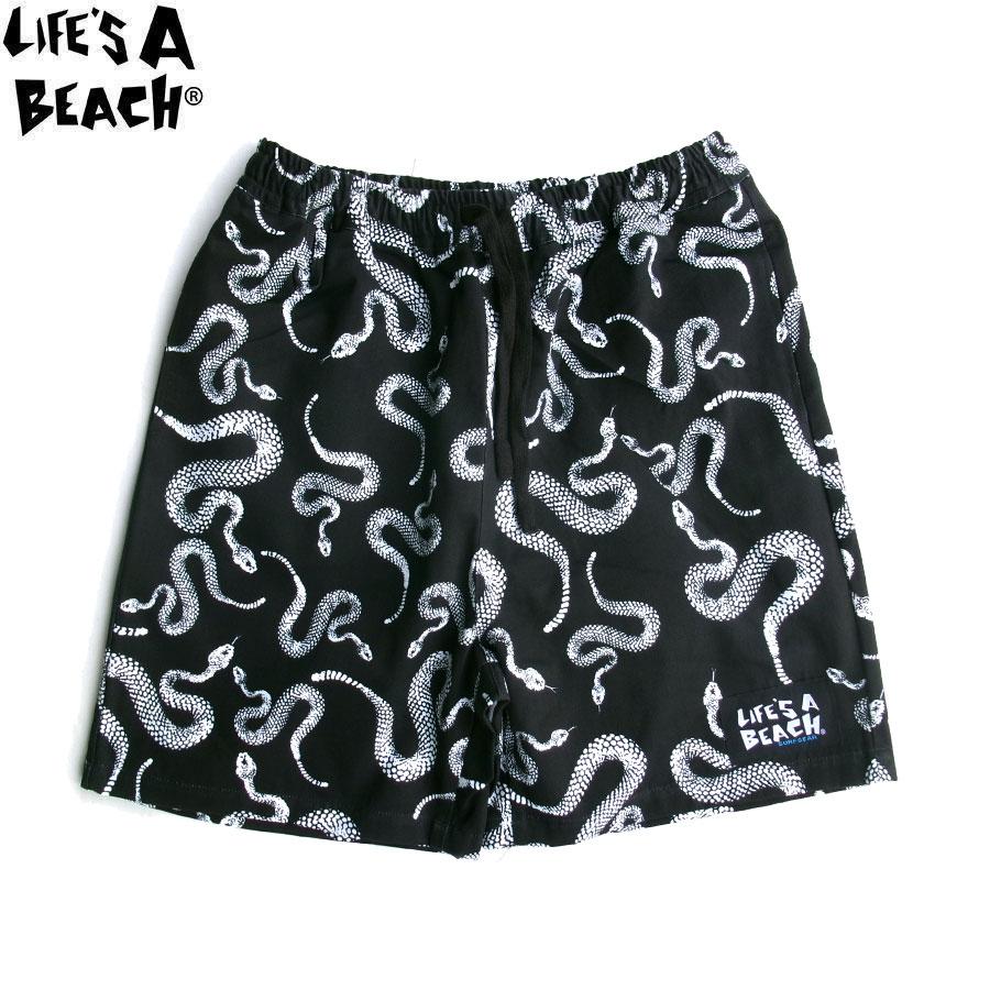 LIFE'S A BEACH蛇柄ショート サンタクルーズ パウエル zorlac LIFE'S A BEACH（ライフズアビーチ） LIFE'S A BEACH SNAKE PATTERN
