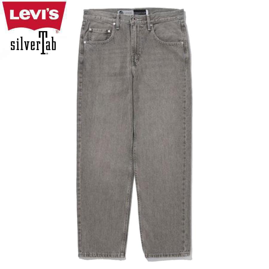 リーバイス シルバータブ ルーズフィット デニムパンツ グレー ストーンウォッシュ Levi's SILVER TAB LOOSE FIT GREY  STONEWASH 送料無料 : 0621511103-2023-3-19 : American Rush Store - 通販 - 