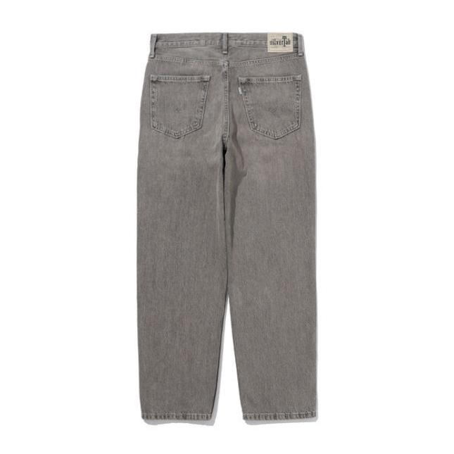 リーバイス シルバータブ ルーズフィット デニムパンツ グレー ストーンウォッシュ Levi's SILVER TAB LOOSE FIT GREY STONEWASH 送料無料｜americanrushstore｜02