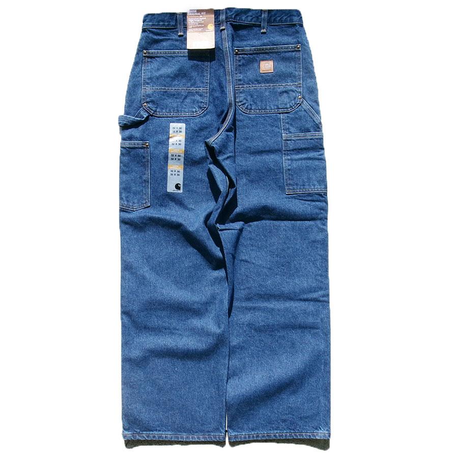 Carhartt CARHARTT DOUBLE FRONT WASHED LOGGER DUN GAREE PANTS Carhartt CARHARTT DOUBLE FRONT WASHED LOGGER DUN GAREE PANTS