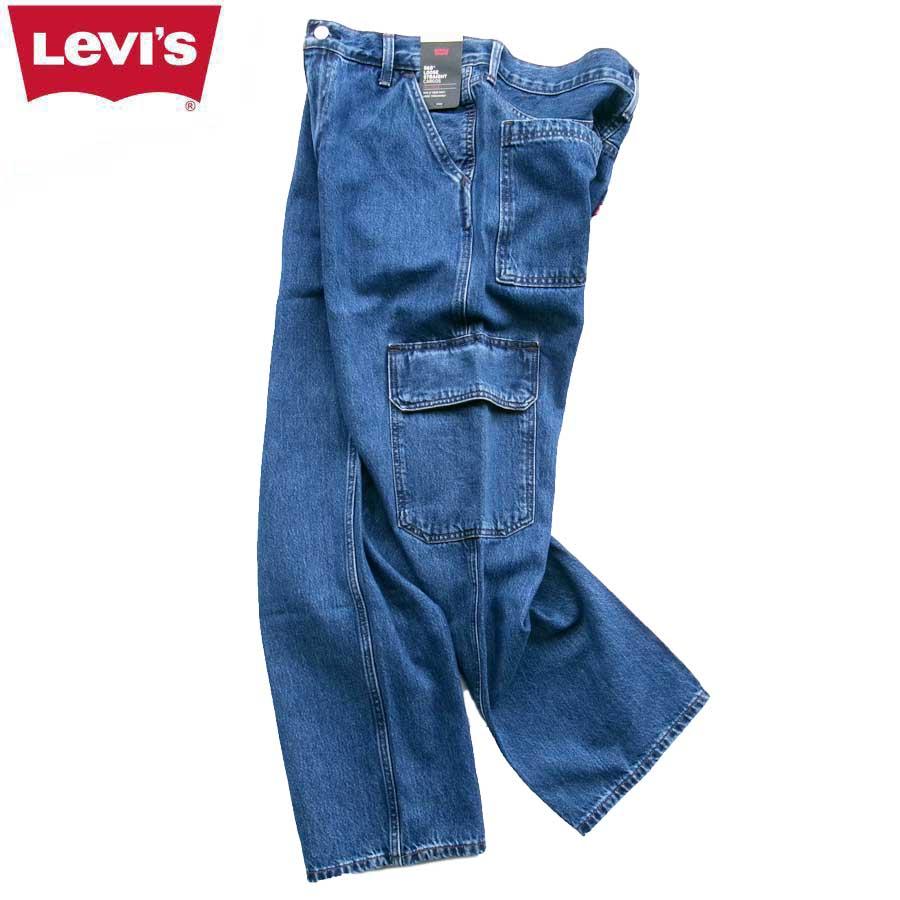 Levi's（リーバイス） 568 ルーズ ストレート カーゴパンツ デニム