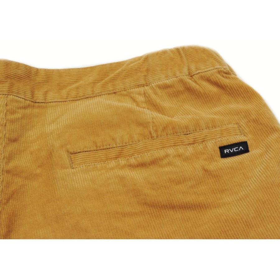 ルーカ メンズ ショーツ ハニー ブラウン ボトムス ショート ハーフパンツ コーデュロイ RVCA SHORTS HONEY BA041-602｜americanrushstore｜03