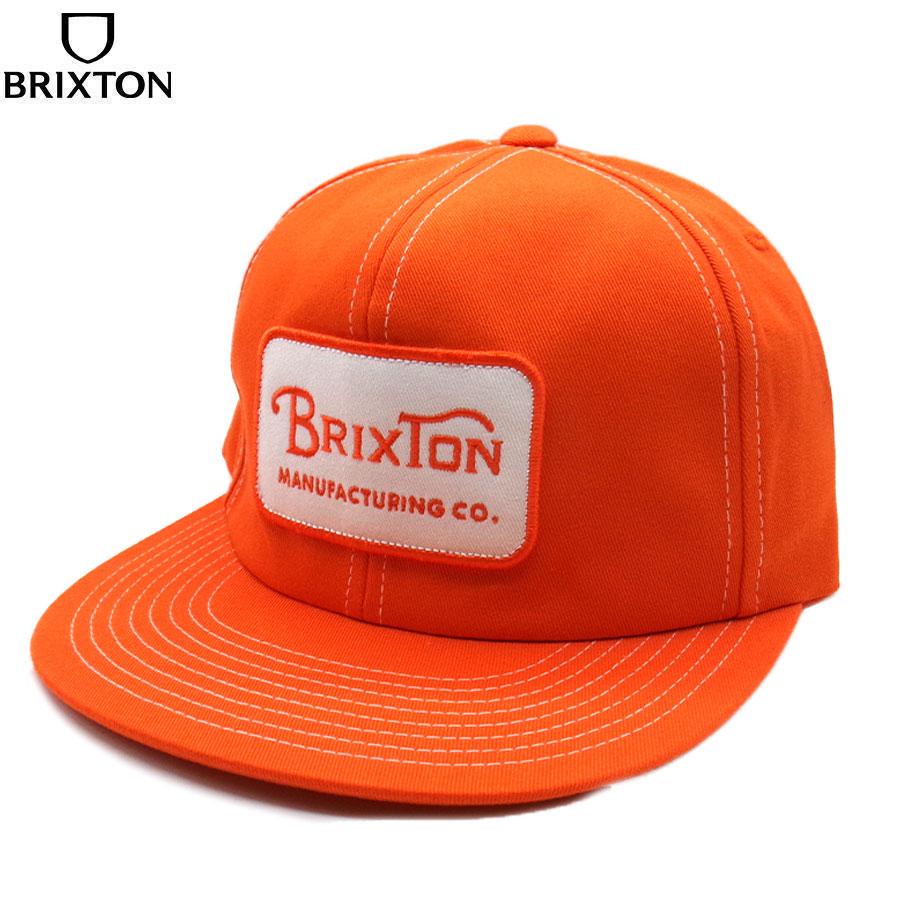 BRIXTON（ブリクストン） BRIXTON GRADE HP SNAPBACK CAP SOLAR ORNGE